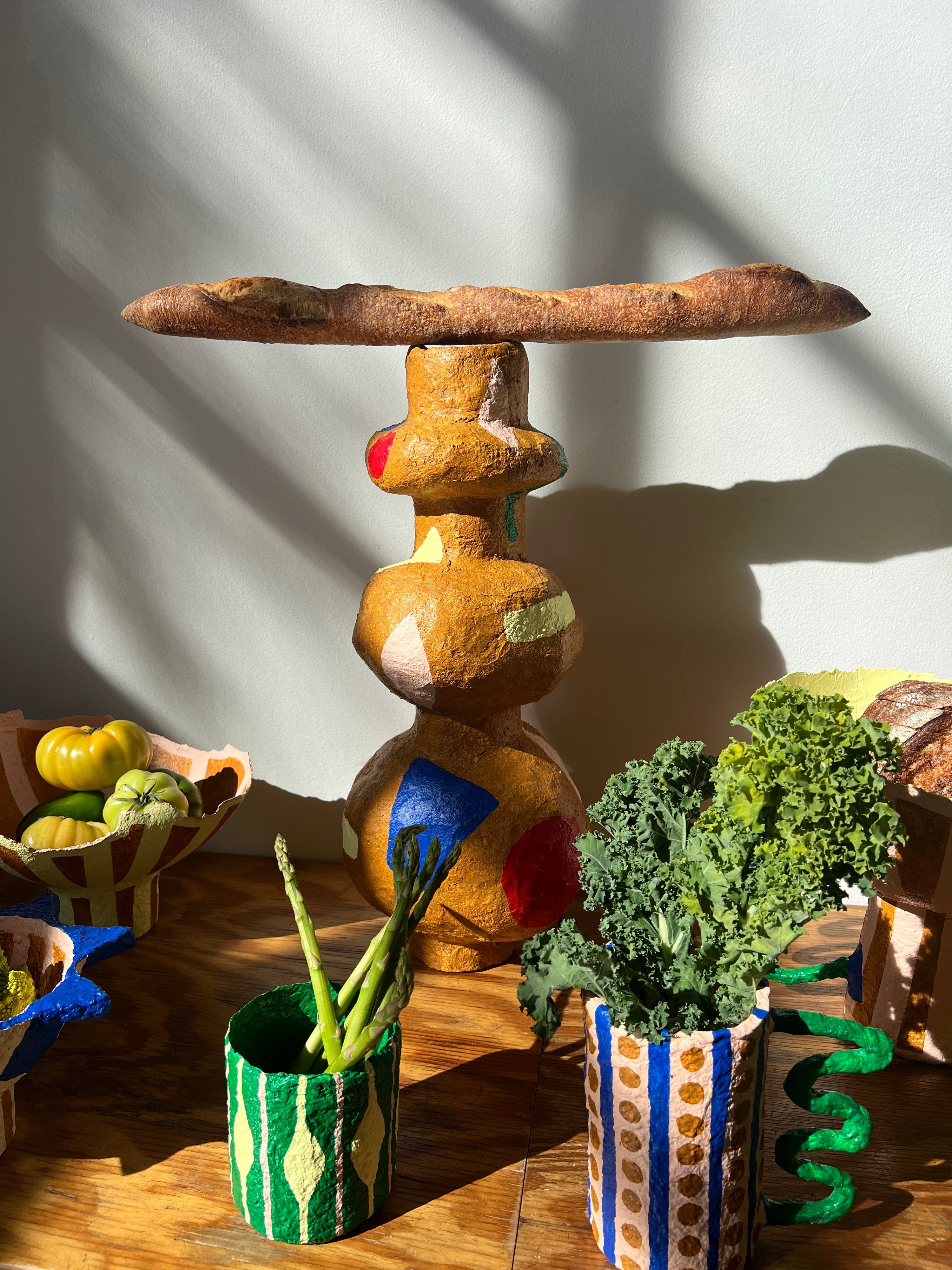 Sculptural vessel design by artist Meritxell Claverol